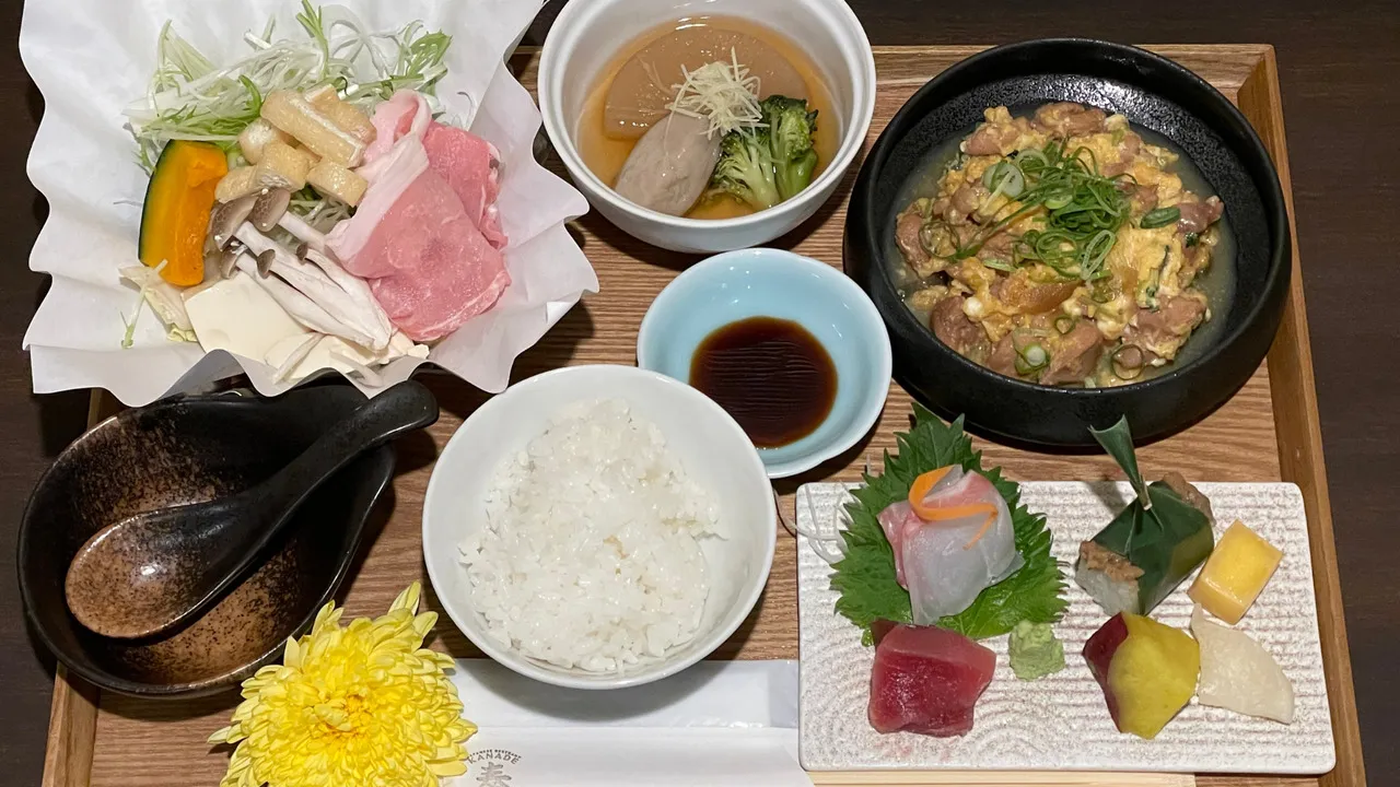 鶏玉〆御膳