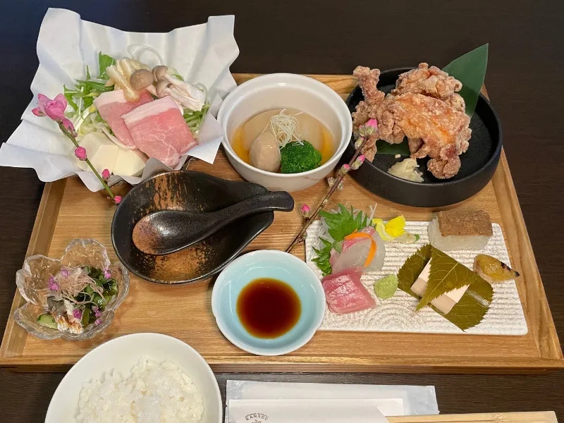 鶏の唐揚げ御膳
