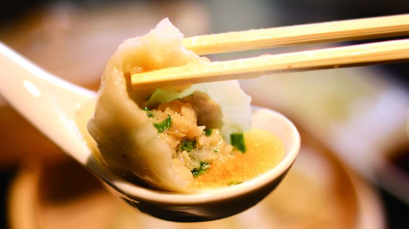 六本木肉汤饺子饺子