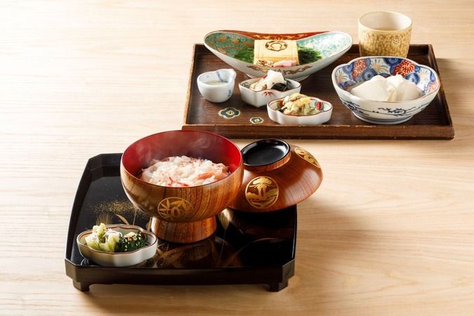Ryotei Tsubajin「crab porridge」