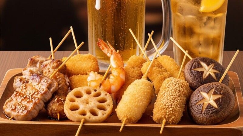 Shinsekai Kushikatsu Ittoku (Hozenji branch)