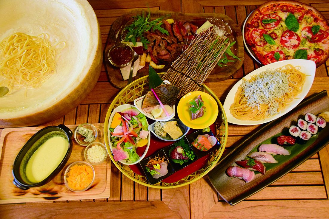 【お得！】ディナーコース【2h飲放題付き】