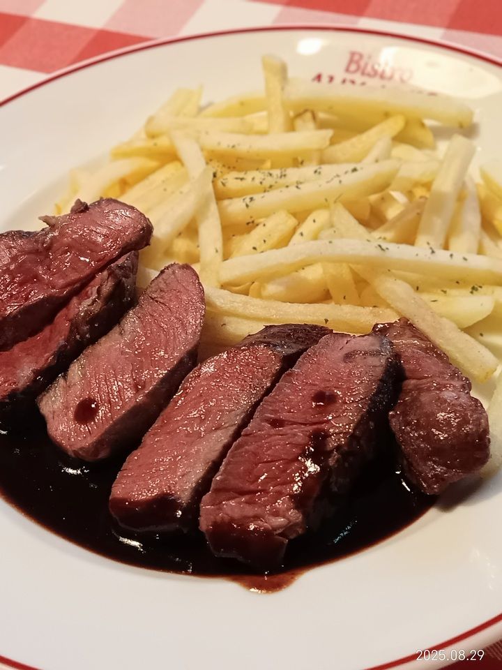 3月2９日は肉の日限定コース 選べる前菜と前菜とアンガス牛のステックフリット200g