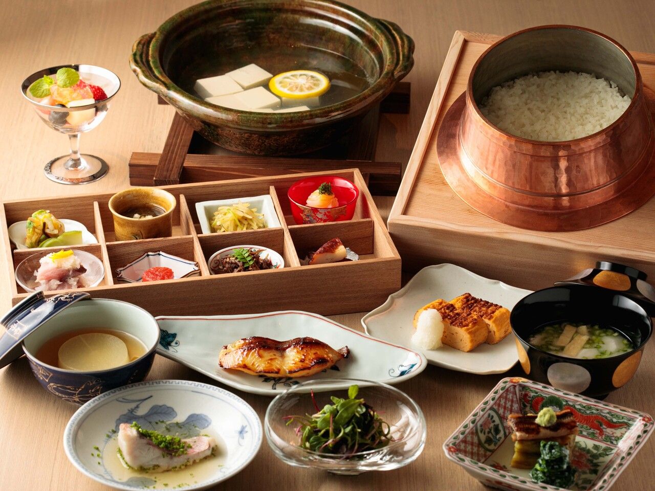 《「日本一の朝ごはん」ランチコース》