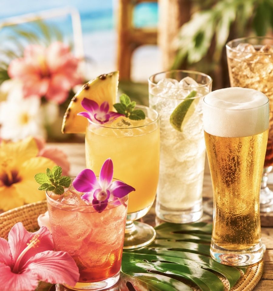 【人気アロハカクテルも満喫♪】お料理アラカルト☆2時間飲み放題☆