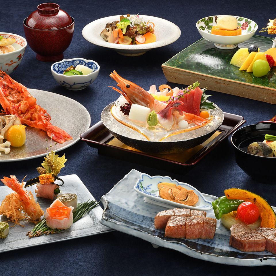 【ディナー】クリスマス限定鉄板焼コース「聖夜」12/23日（火）〜25日（木）クリスマス期間限定完全予約2部制 ①17:30〜19:30 ②20:00〜22:00