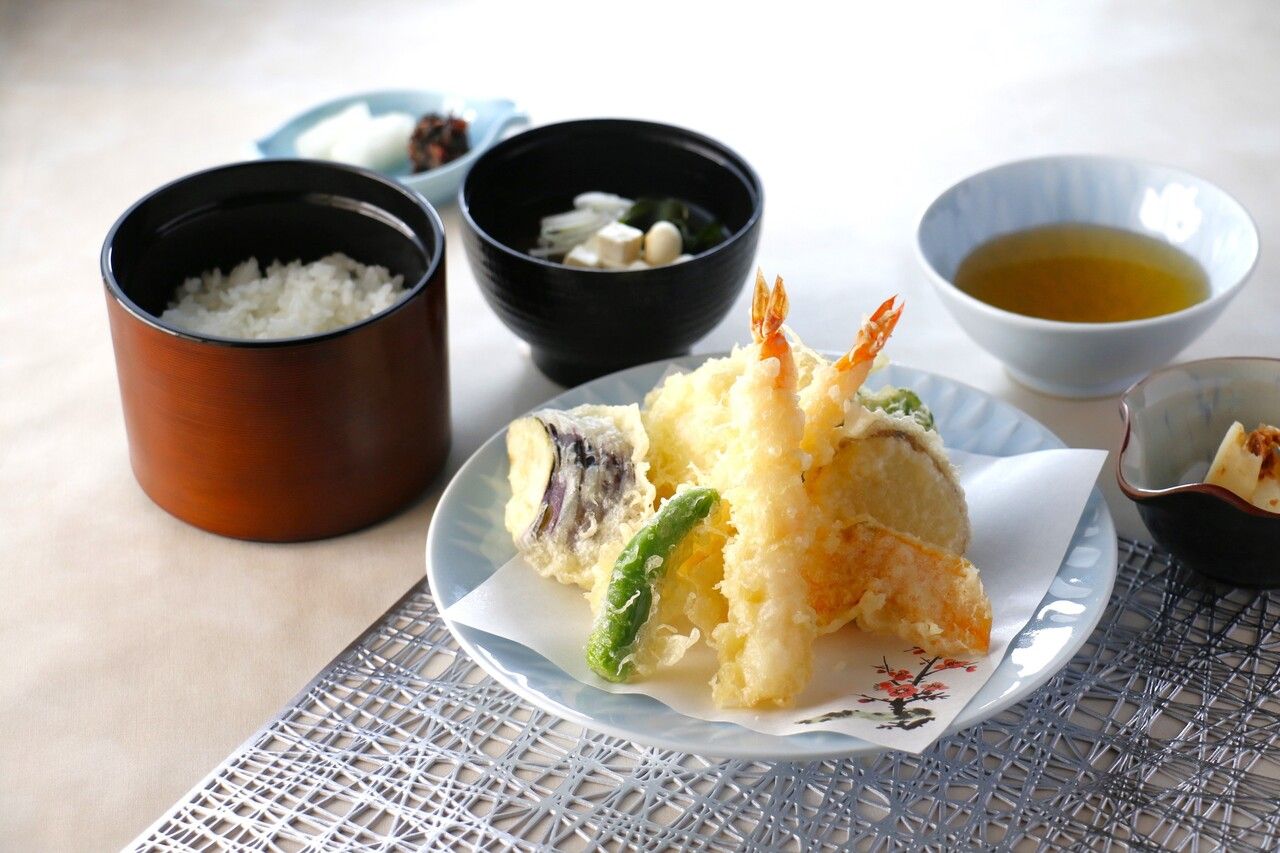 Tempura gozen