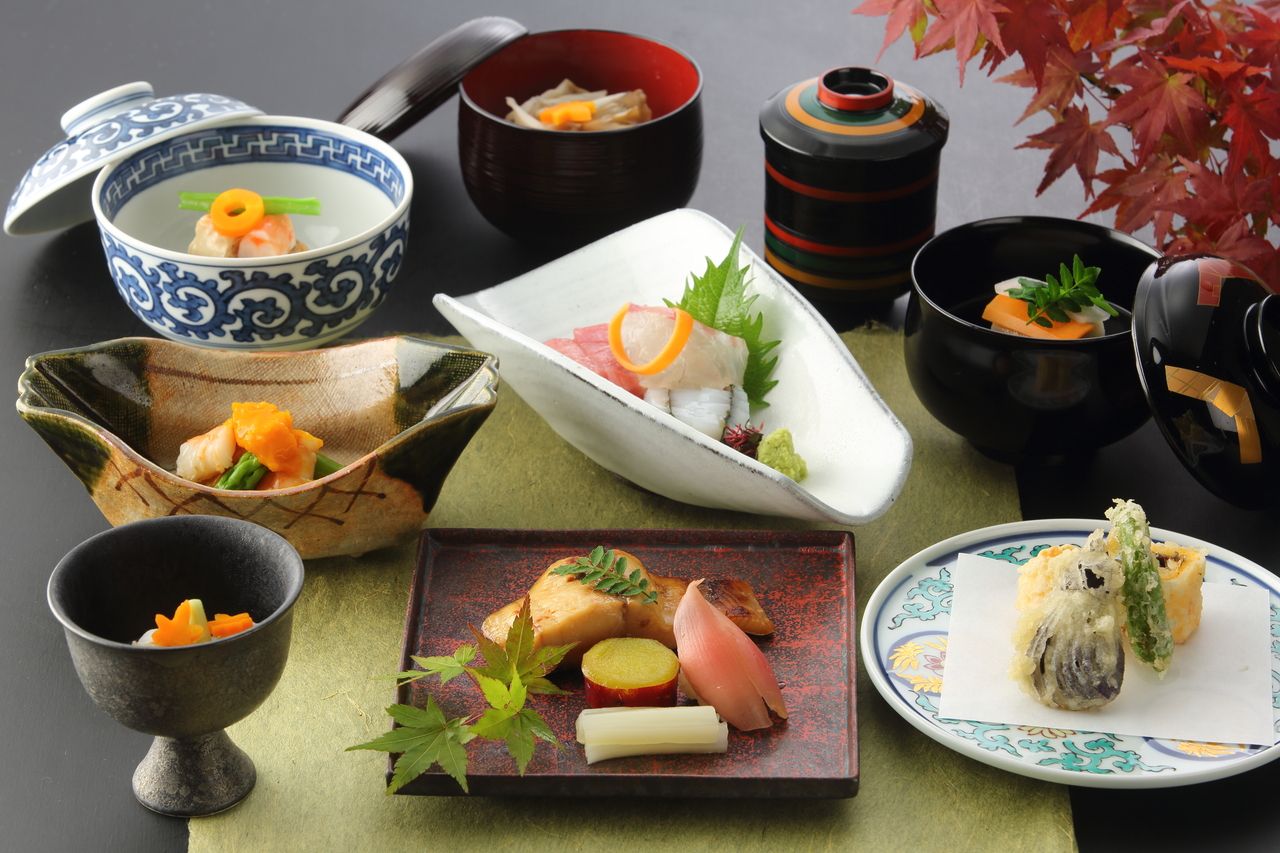 [Dinner] Kaiseki SEIUN - 9 dishes including grilled and fried seasonal fish -