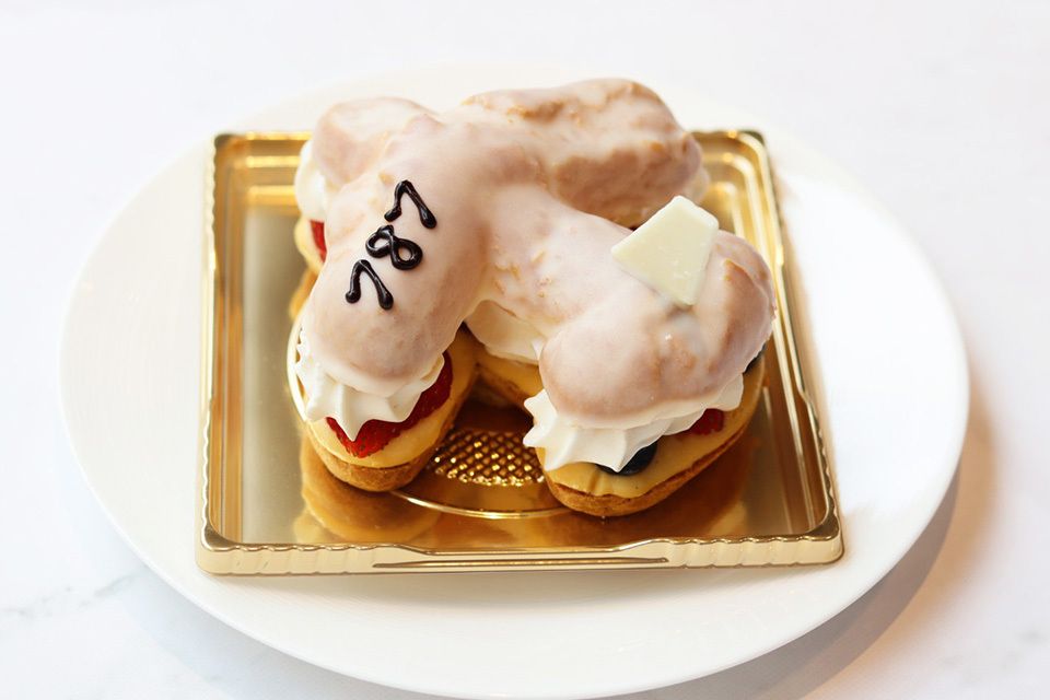  Airplane cream puff (takeout)