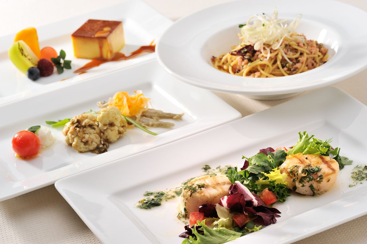 公式HP 限定【人気NO.2】 La Luna 全7皿+乾杯の1杯