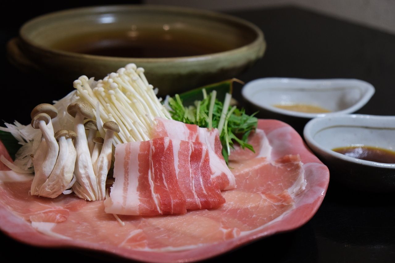 あぐー豚しゃぶしゃぶ鍋会席コース