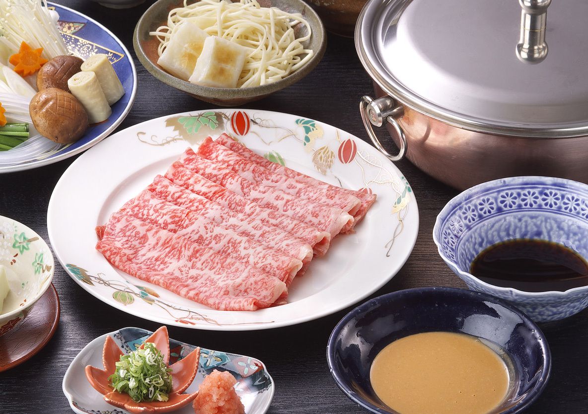 Japanese Wagyu Beef Shabu-shabu course