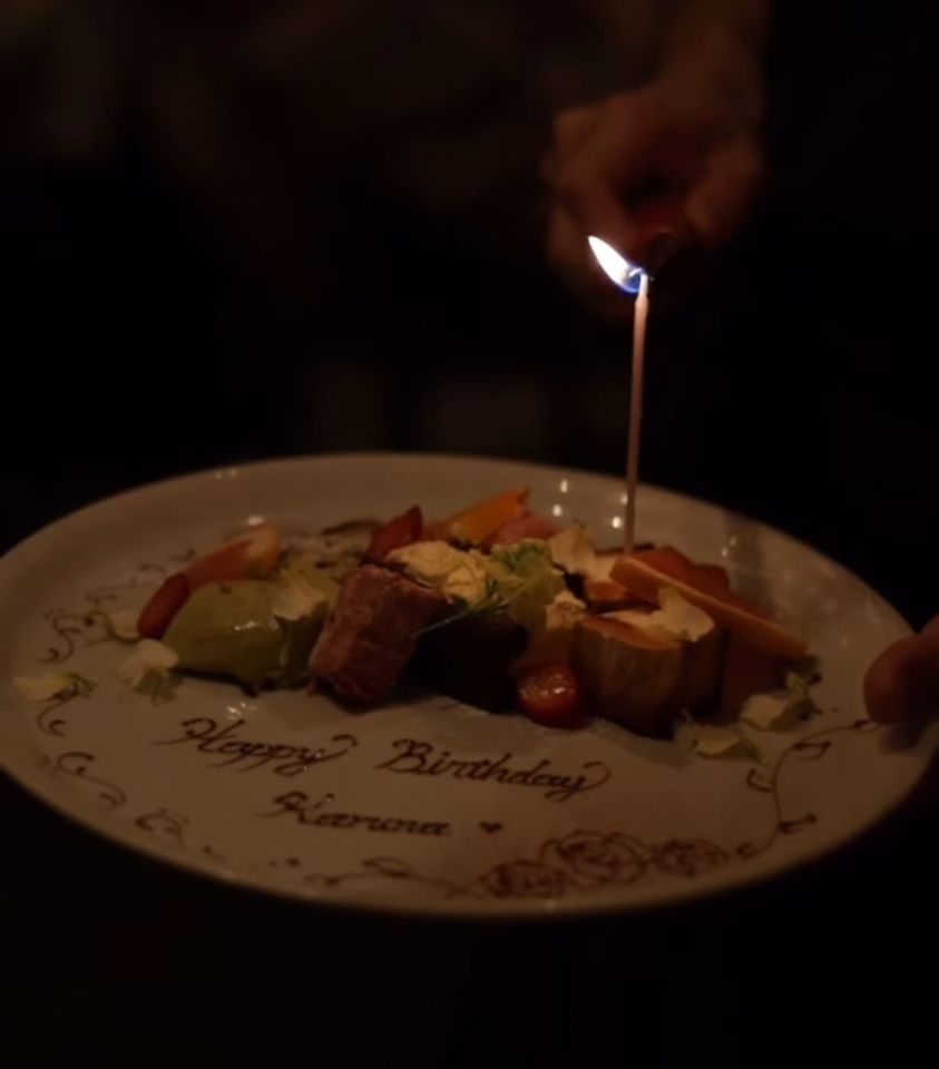 Message plate (dessert platter)