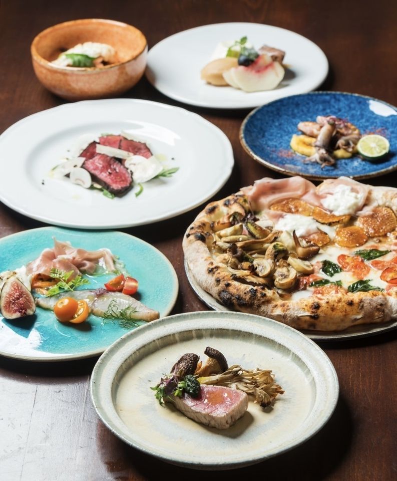 旬の厳選食材を使ったシェフのお任せディナーコース ＊お料理のみ