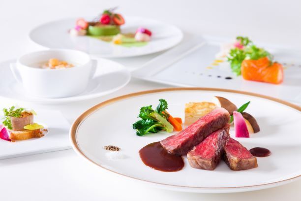 Omi beef steak dinner