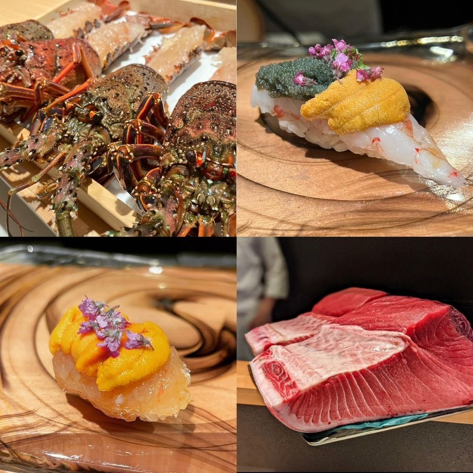 熟成鮨と1人1匹伊勢海老コース29800税込