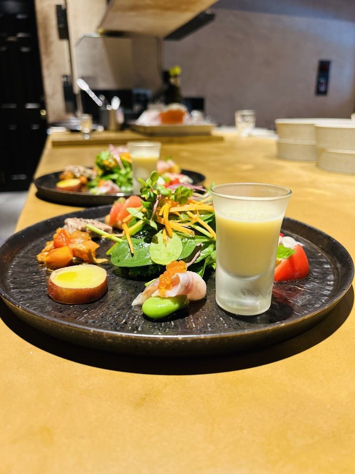 【ランチ】シェフおまかせフルコース「PranzoC」¥5500