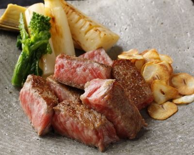 和牛カットステーキランチ<数量限定>