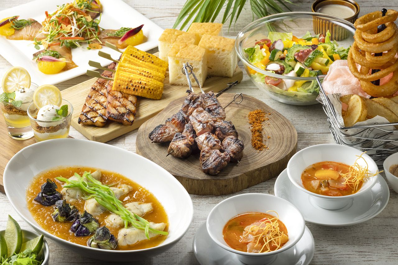 [LAVAROCK dinner course] Gathering course where you can enjoy both meat and fish dishes