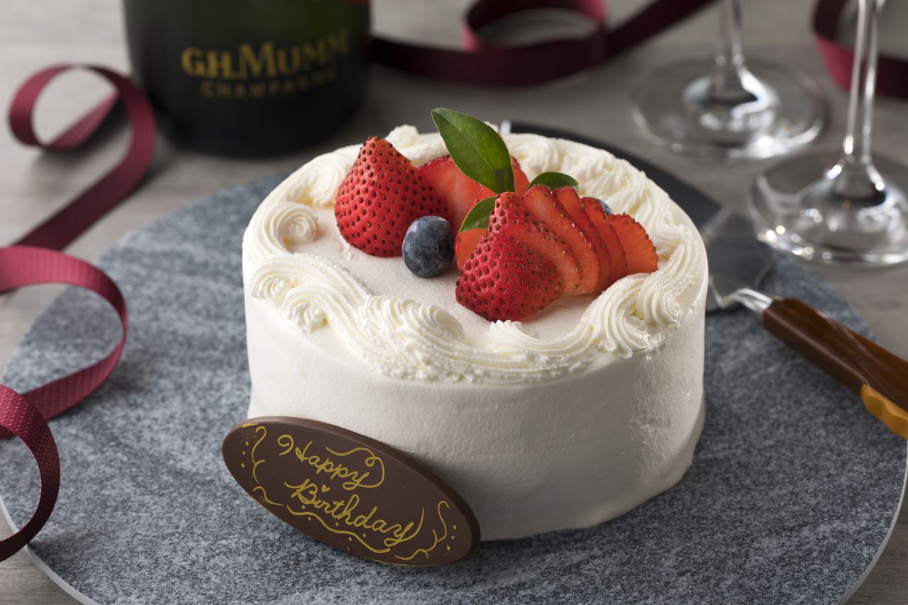 [Option / Cake only cannot be ordered] Fresh cream cake No. 4/12cm 1-2 persons