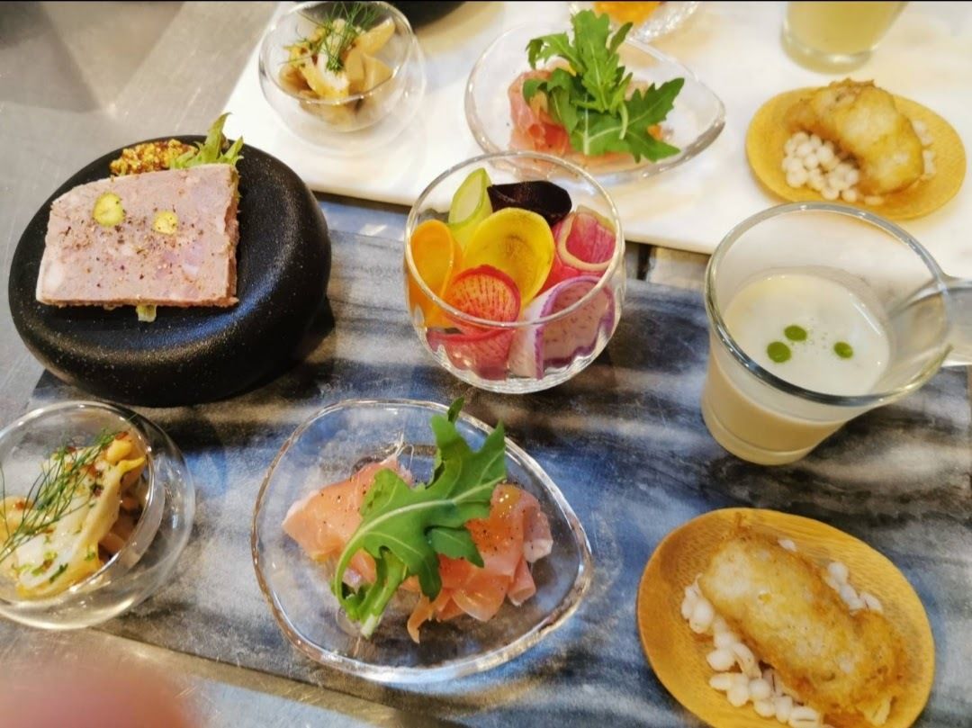 【ランチ】Menu Rapid 早く出発されたい方向けの短いコース 
