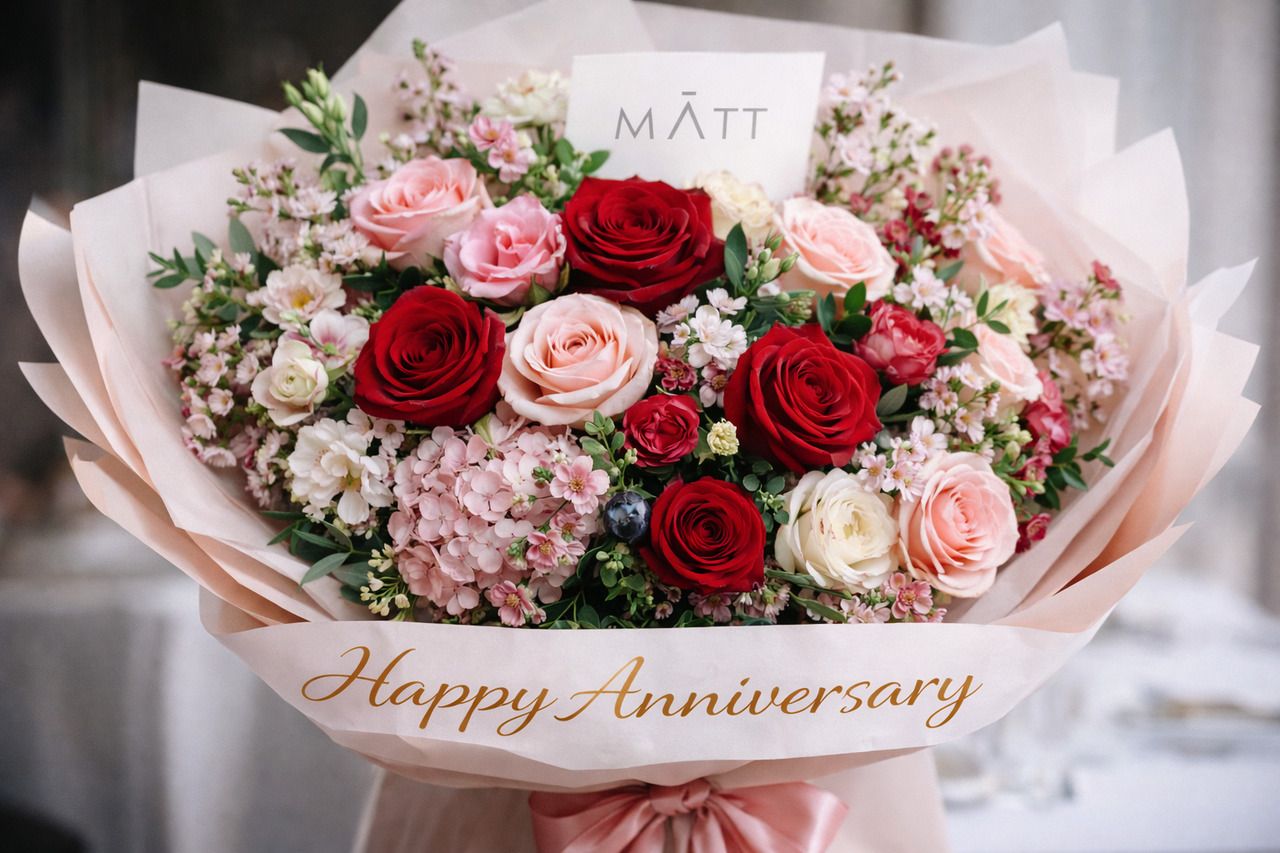 MATT anniversary bouquet