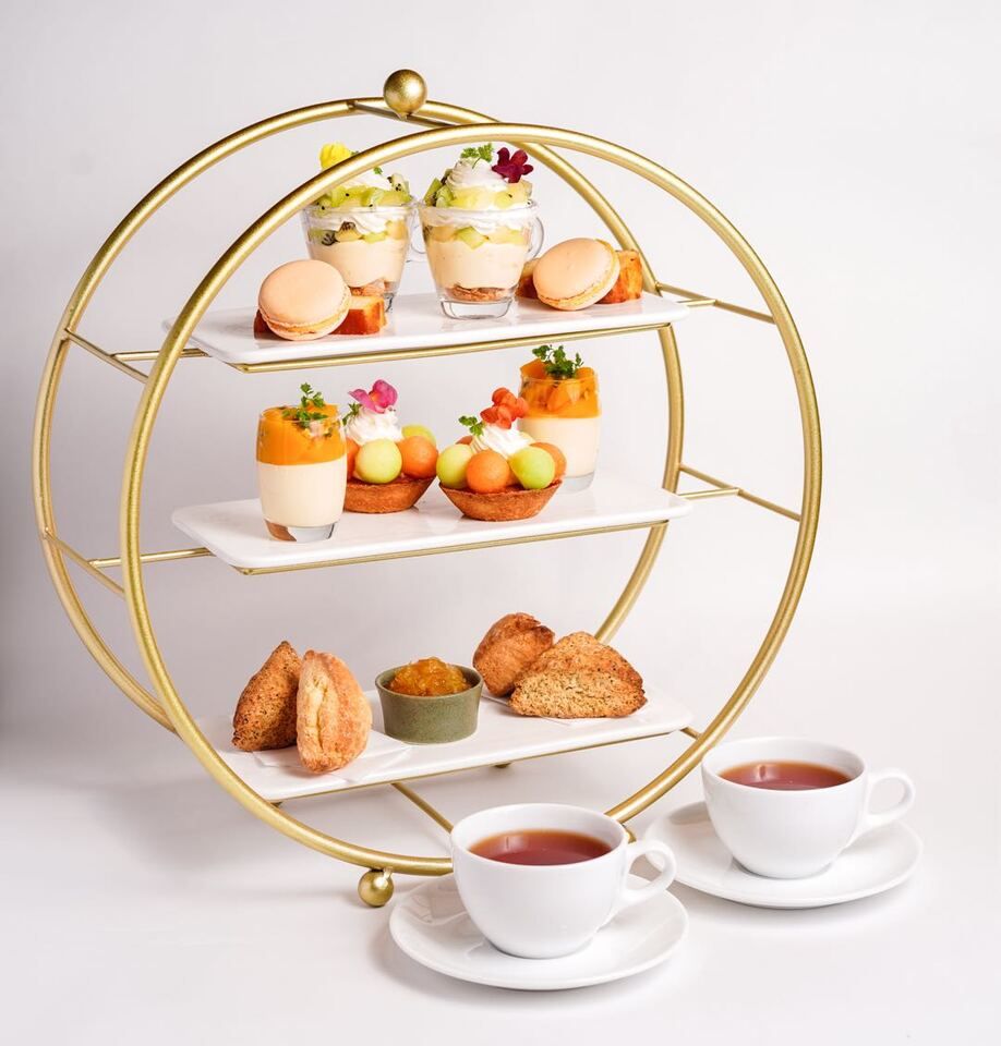 【優雅な午後に!!アフタヌーンティーコース】一緒に楽しめるのはThe Tea Companyセレクトの紅茶が飲み放題