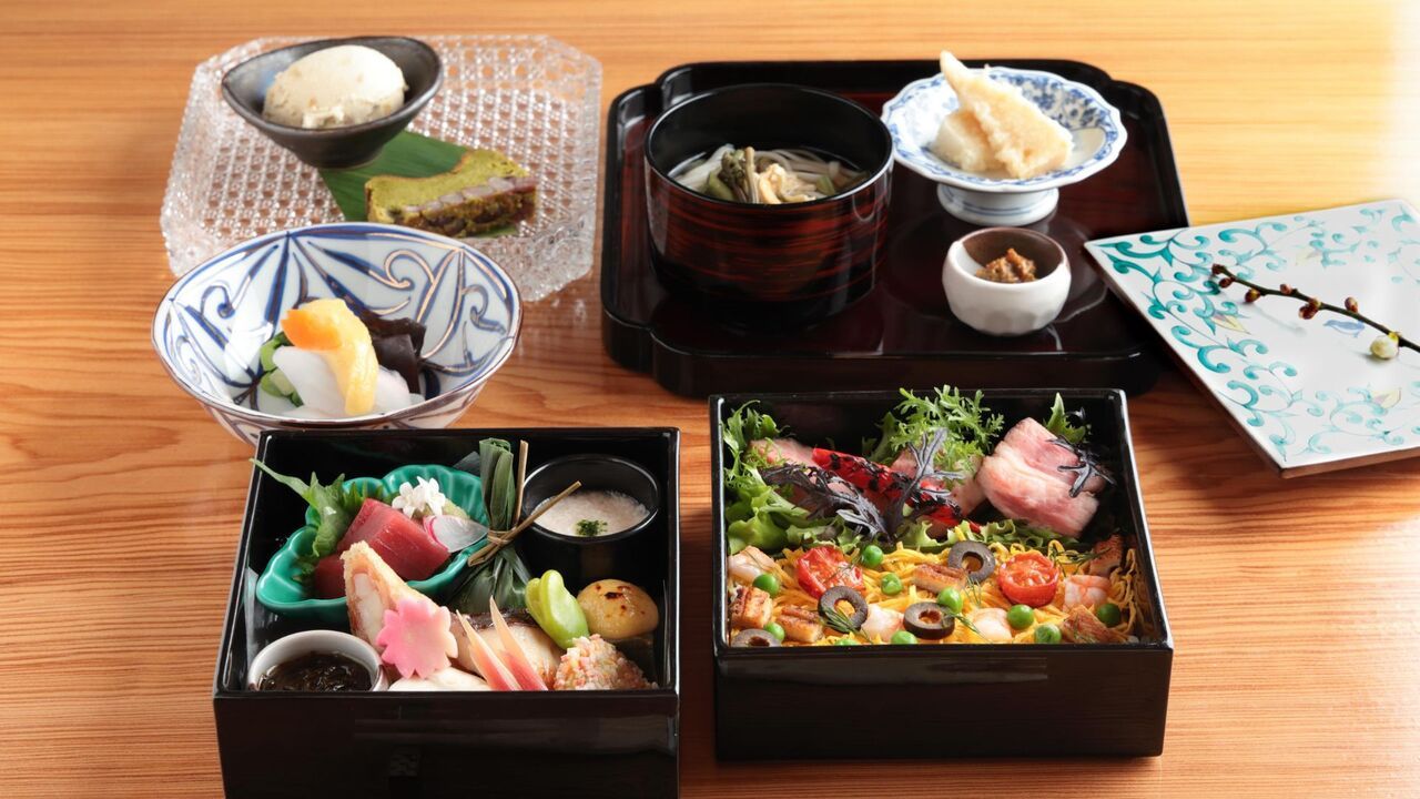 LUNCH COURSE "TOKINOKA" with One Drink and  Wagyu Beef Steak Upgrade