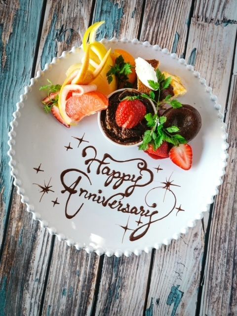 Dessert plate 2750 Yen (excluding tax)