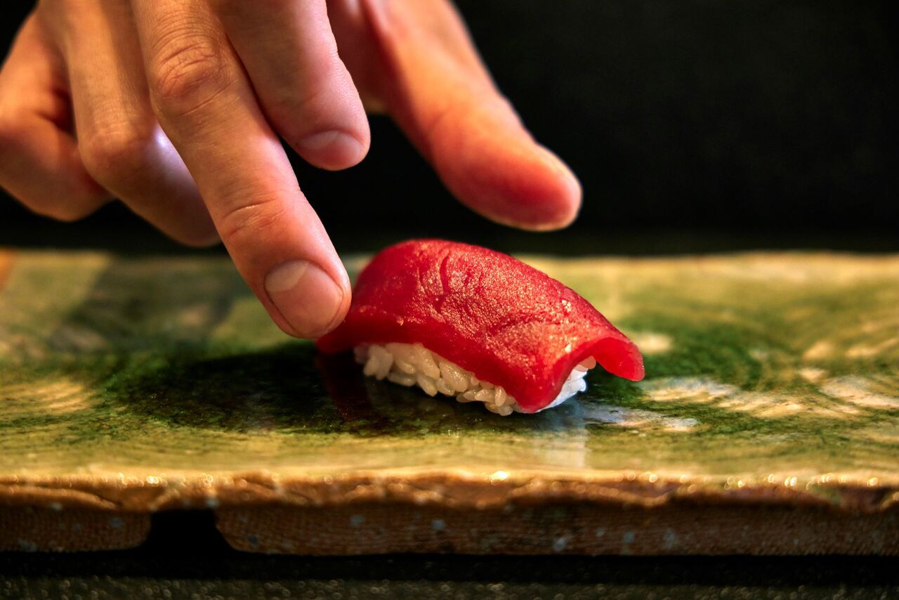 10 pieces of nigiri sushi