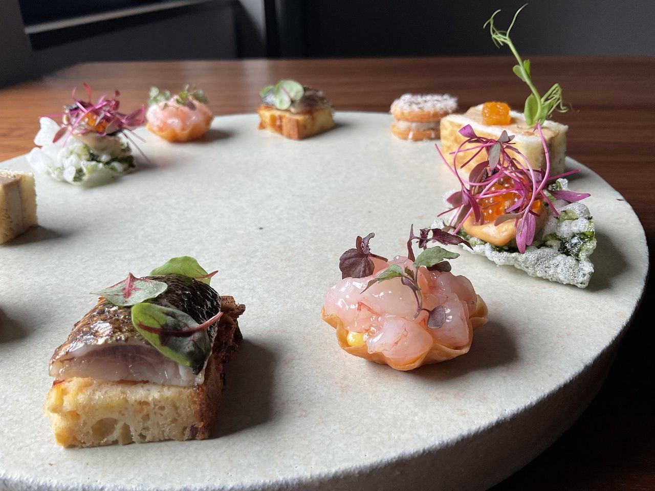 Lunch 7 dishes & champagne toast