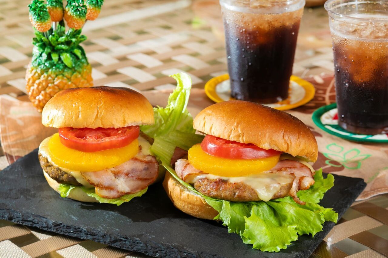 [Option] Hawaiian BBQ Burger