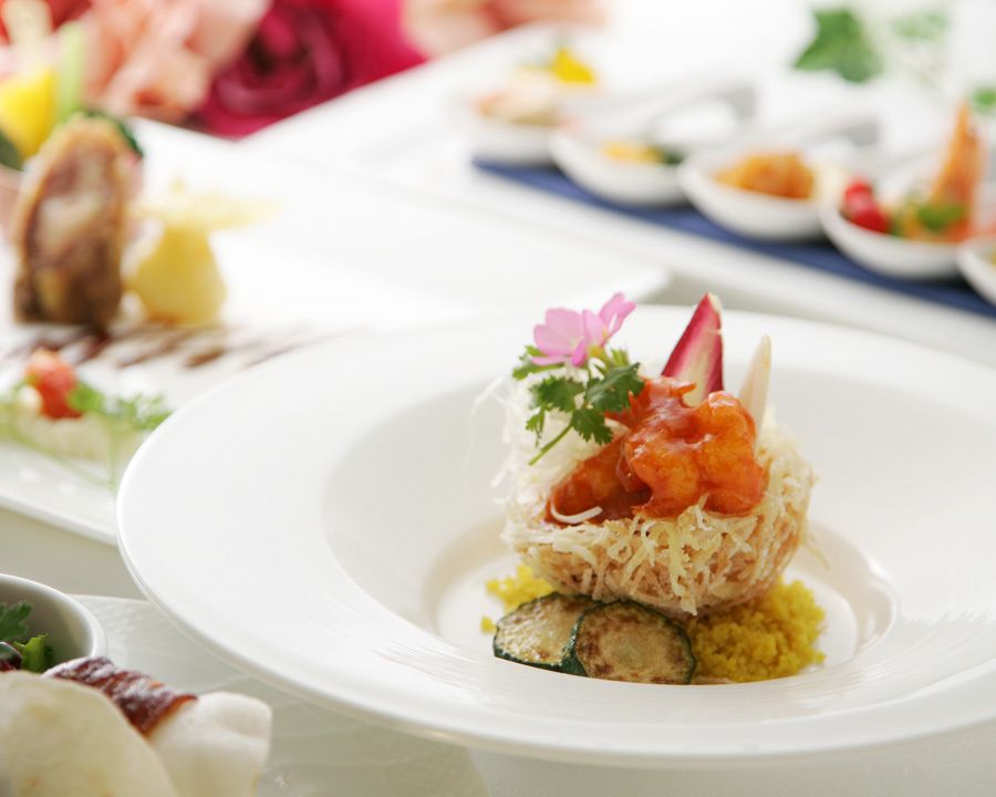 【WEB限定1ドリンク付】豪華ディナーを夜景と共に堪能