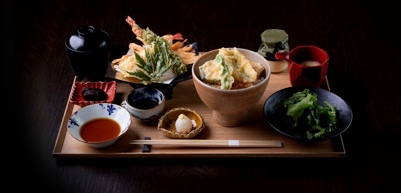 Seasonal Nara Vegetable Tempura Rice Bowl￥2,000