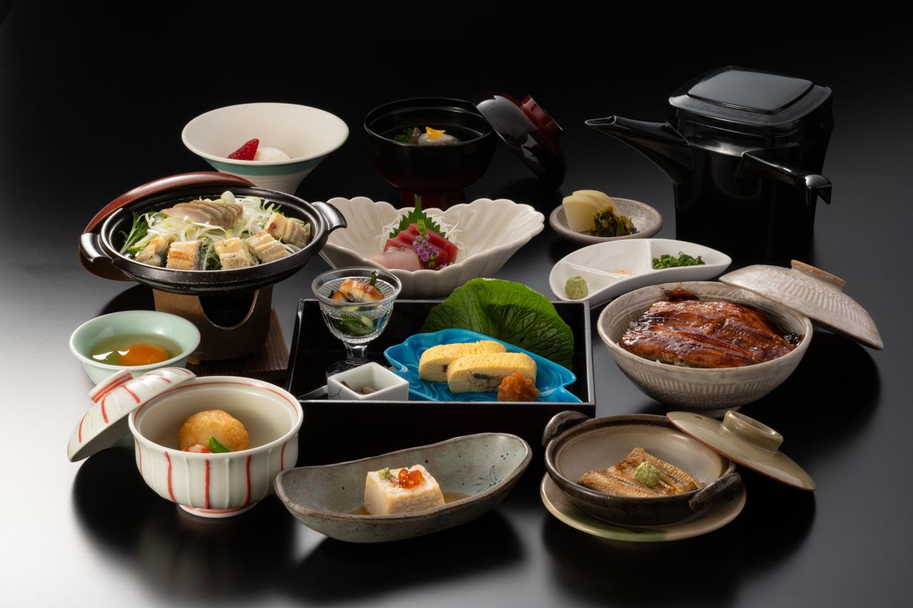 【せせらぎ鰻会席】御殿川コース