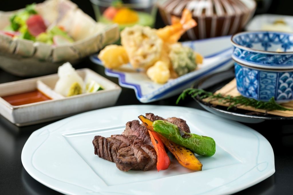 Japanese beef Course “YORUZEN”