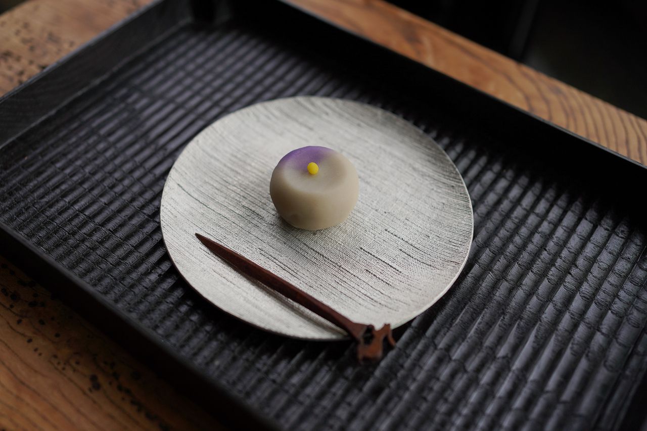 【Sabo】Japanese tea and Japanese sweets set