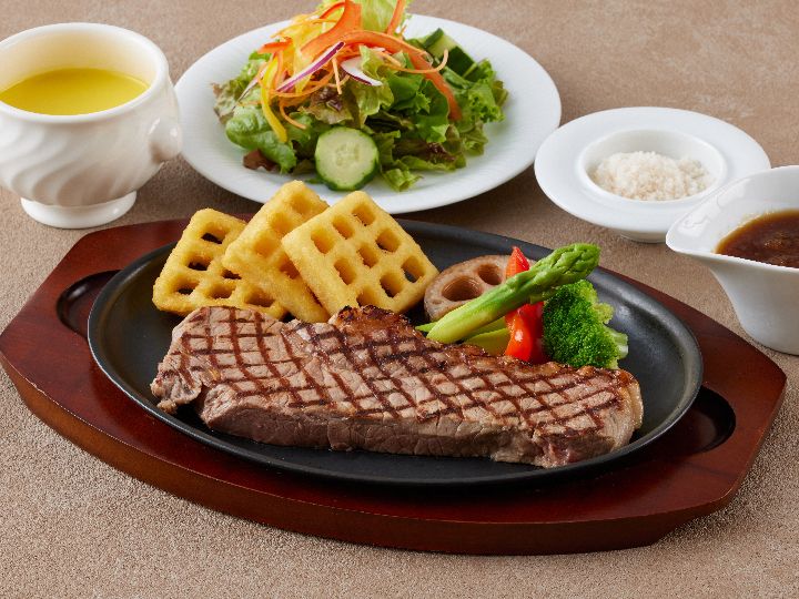 平日ステーキランチ