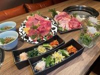 【WEB予約平日限定コース】　彩　～いろどり～　特選サーロインや厳選希少部位含む　14品＋飲み放題