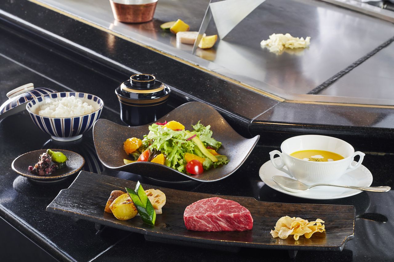 【平日限定スペシャルランチ】国産牛F1サーロイン80g