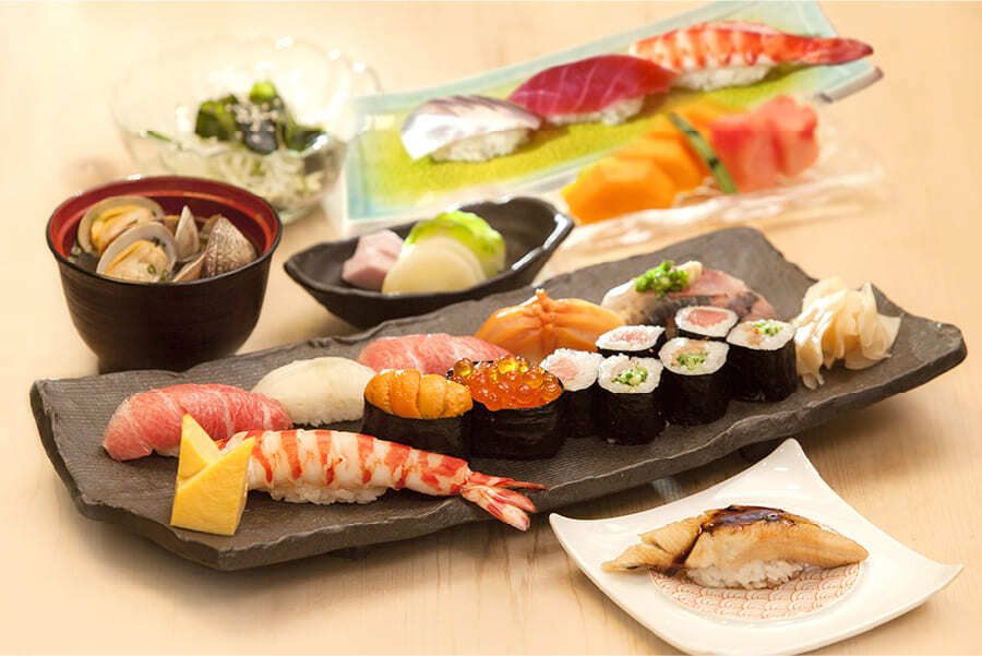 Specially selected nigiri