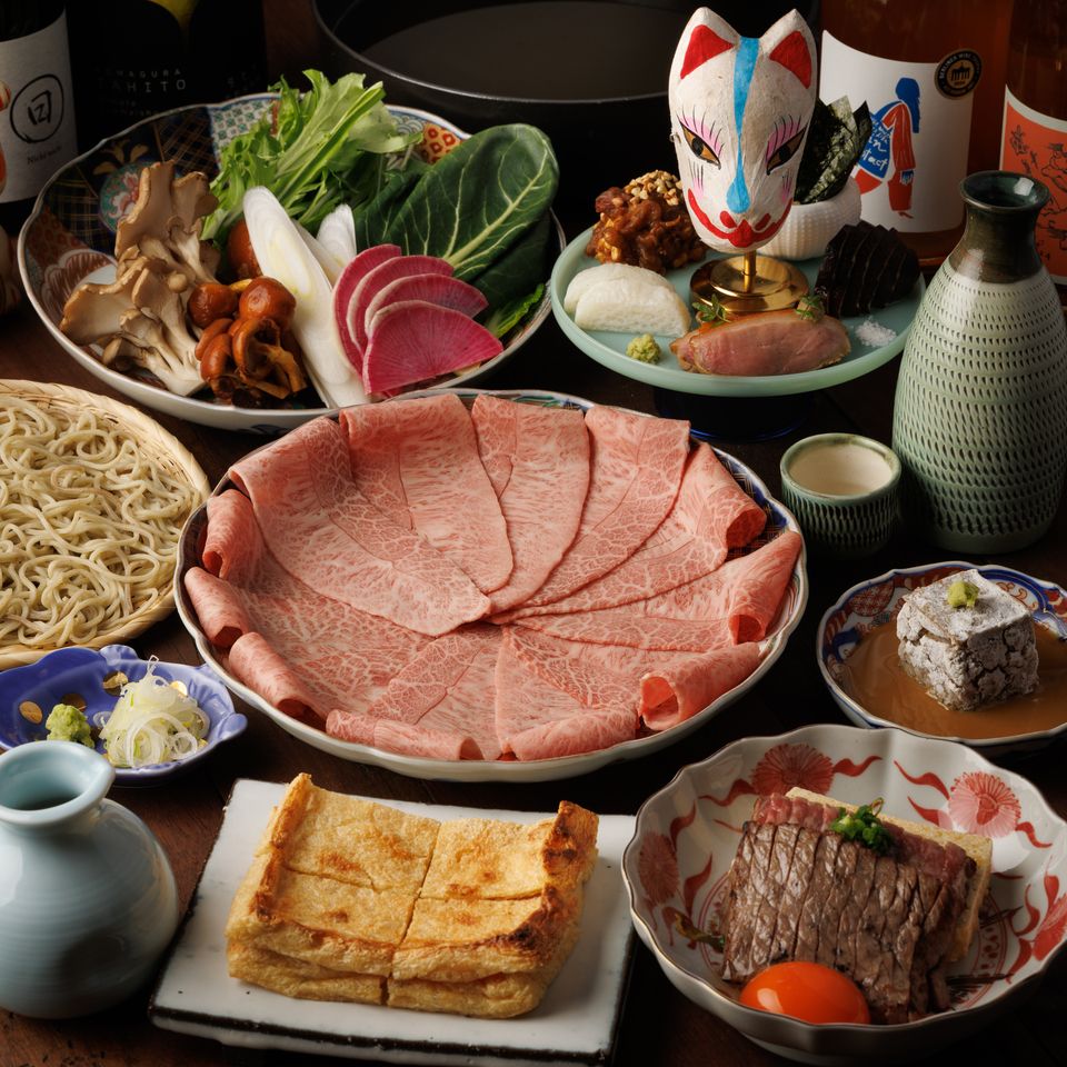 Beef tongue shabu-shabu course [food only]
