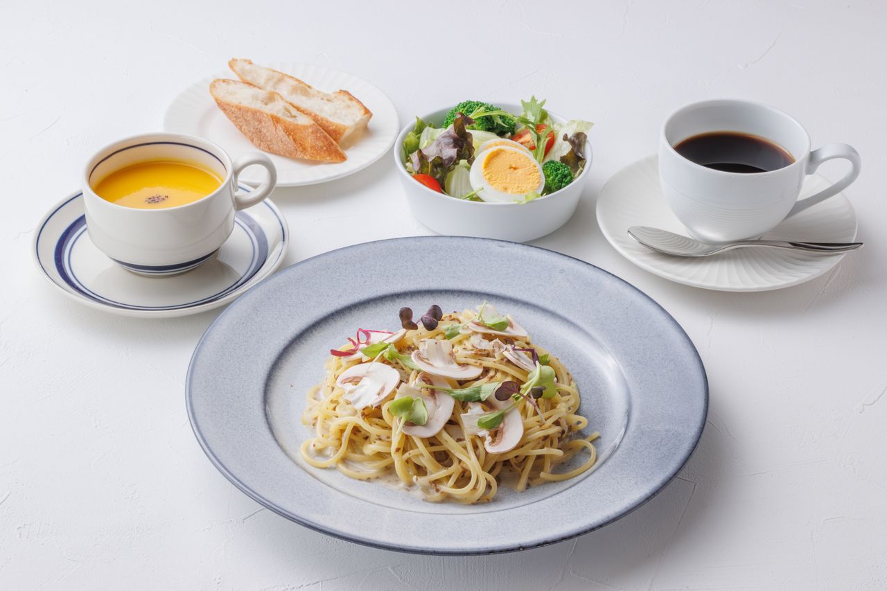 生パスタランチセット