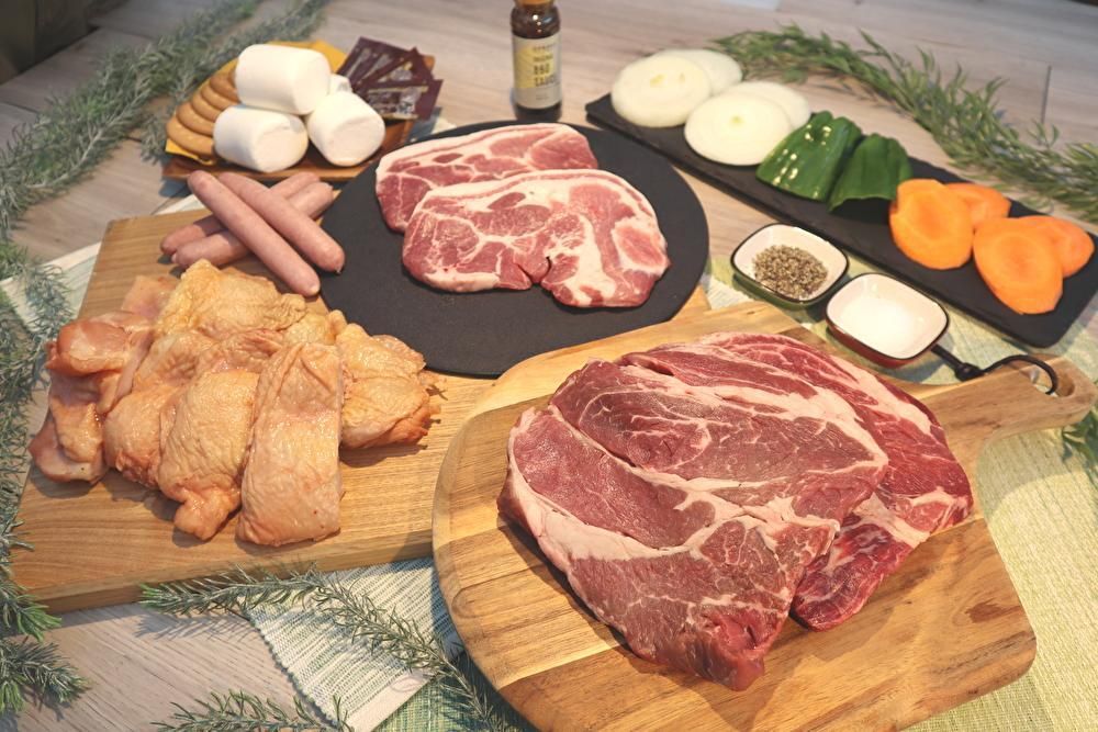 3時間オールドリンク飲み放題付き【ステーキ肉付きBBQセット】