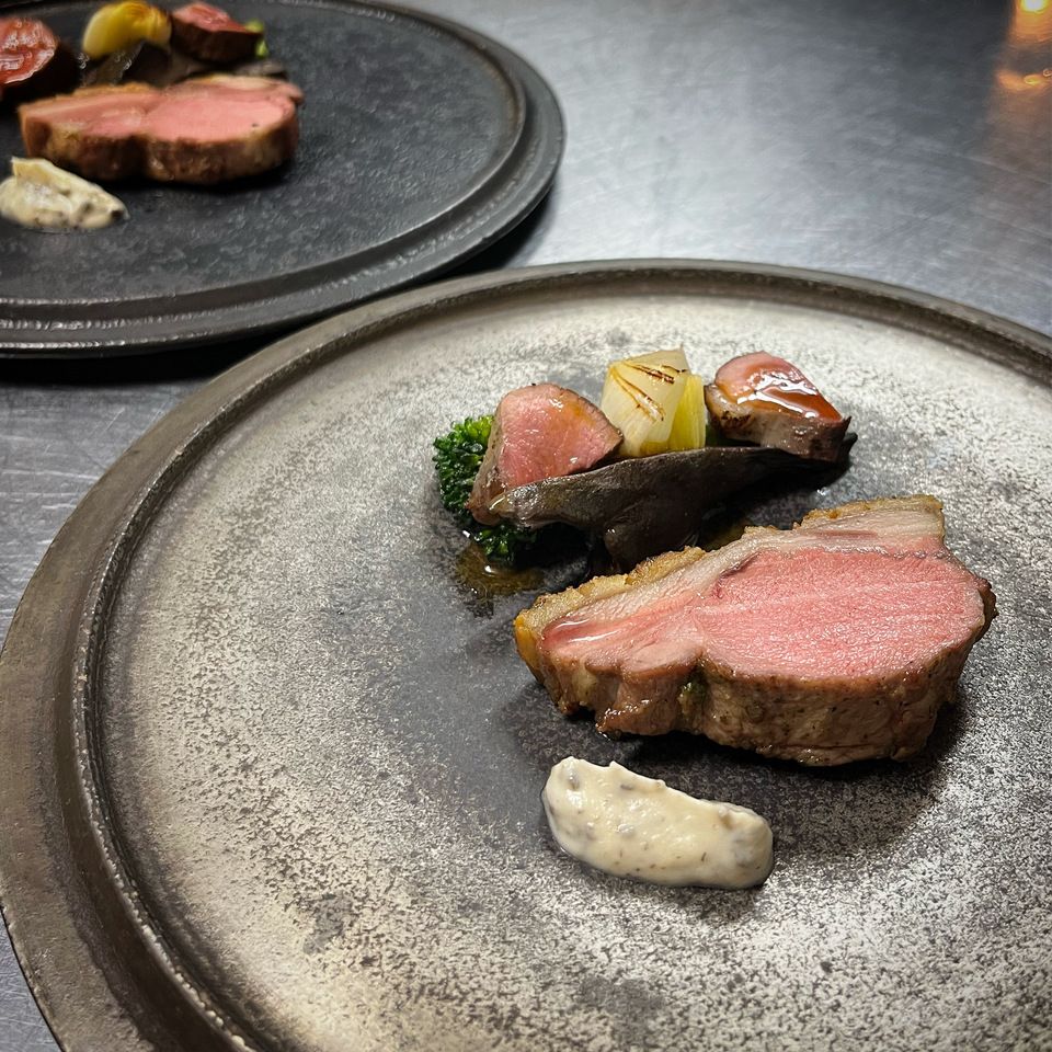 Dinner course — chef’s choice for the main meat dish