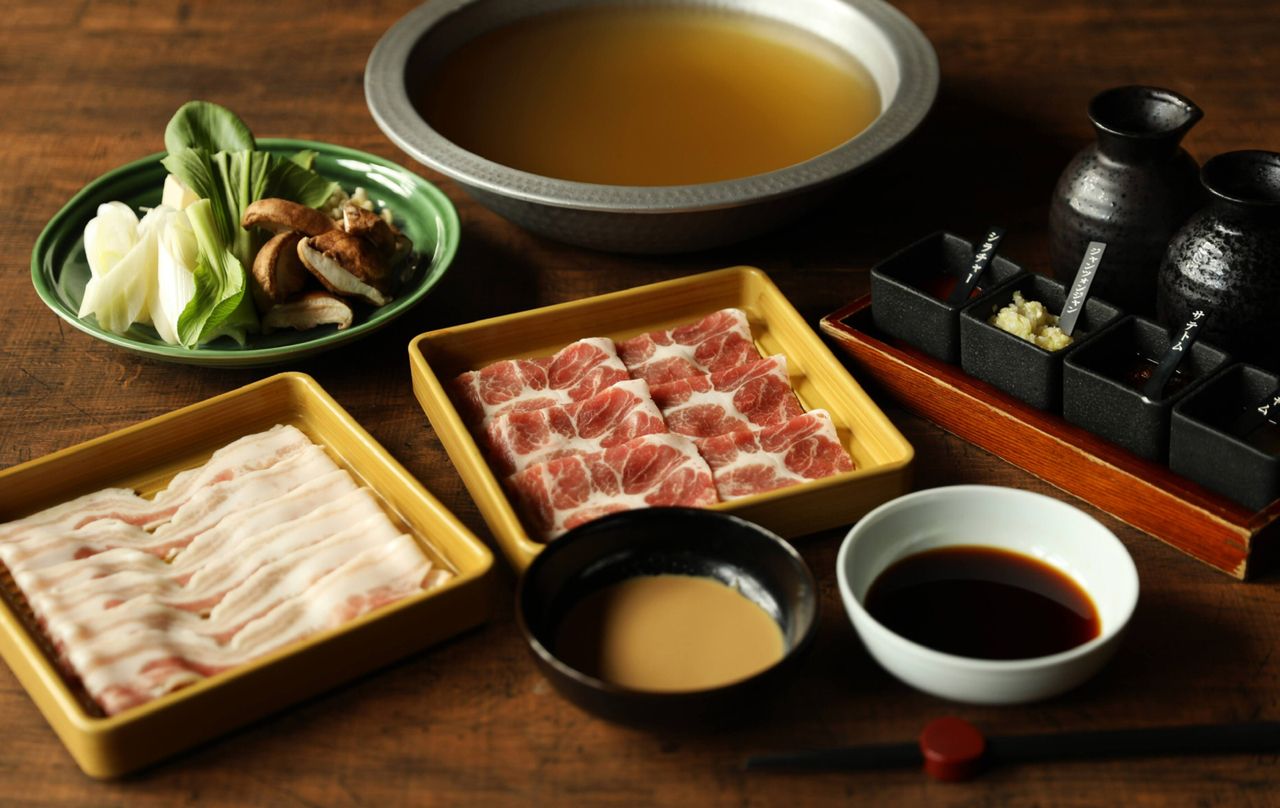 Domestic pork course