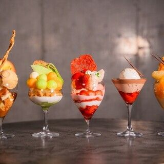 席の予約（パフェの料金＋セットドリンク600円）＊ご注意18:30以降は、バータイムの為セットドリンクの提供はございません