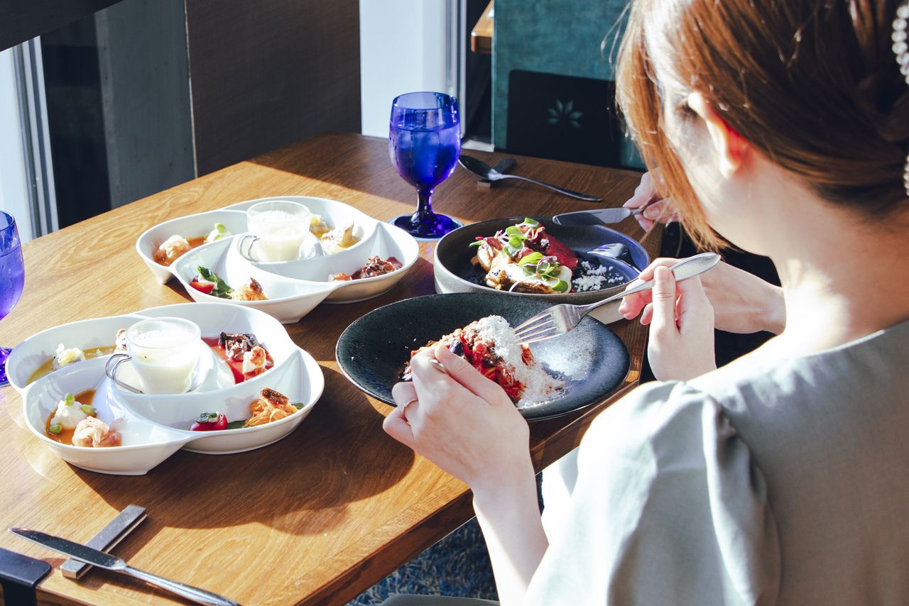 [All-you-can-eat truffle salt focaccia] 10 varieties in total / NEW lunch course [Luxury Afternoon Set] Weekday limited free flow