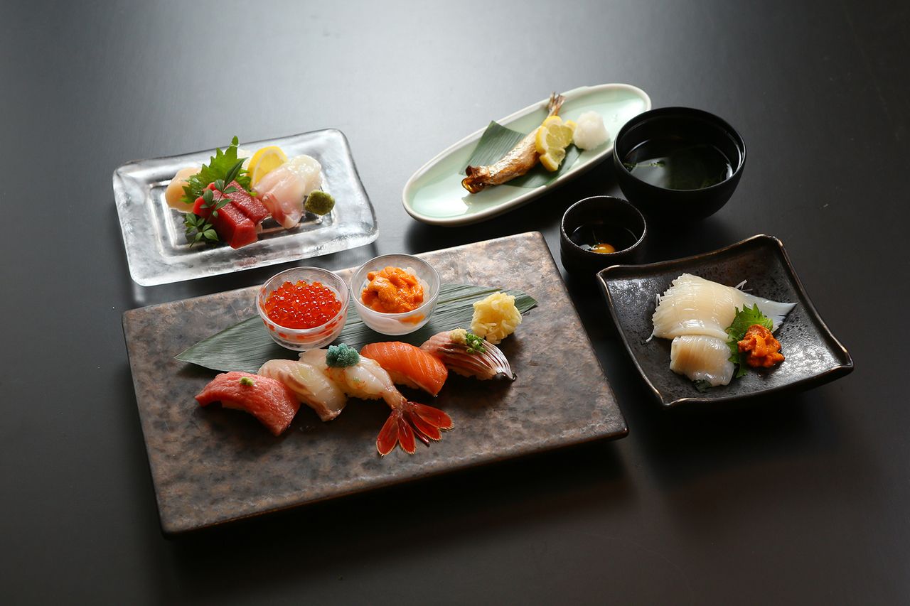 【Lunch 90 minute system only】Counter limited!　『Sandaime Carefully Selected Course』