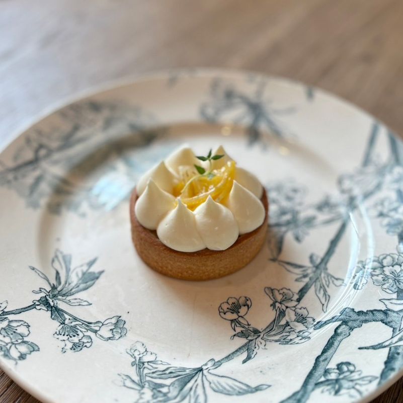 White Drop Lemon Tart
